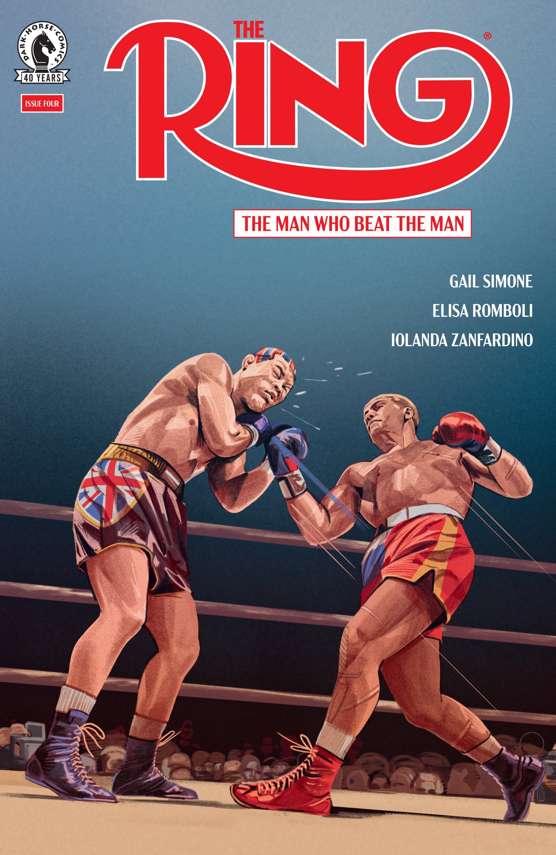THE RING THE MAN WHO BEAT THE MAN #4 CVR A OLIVER BARRETT