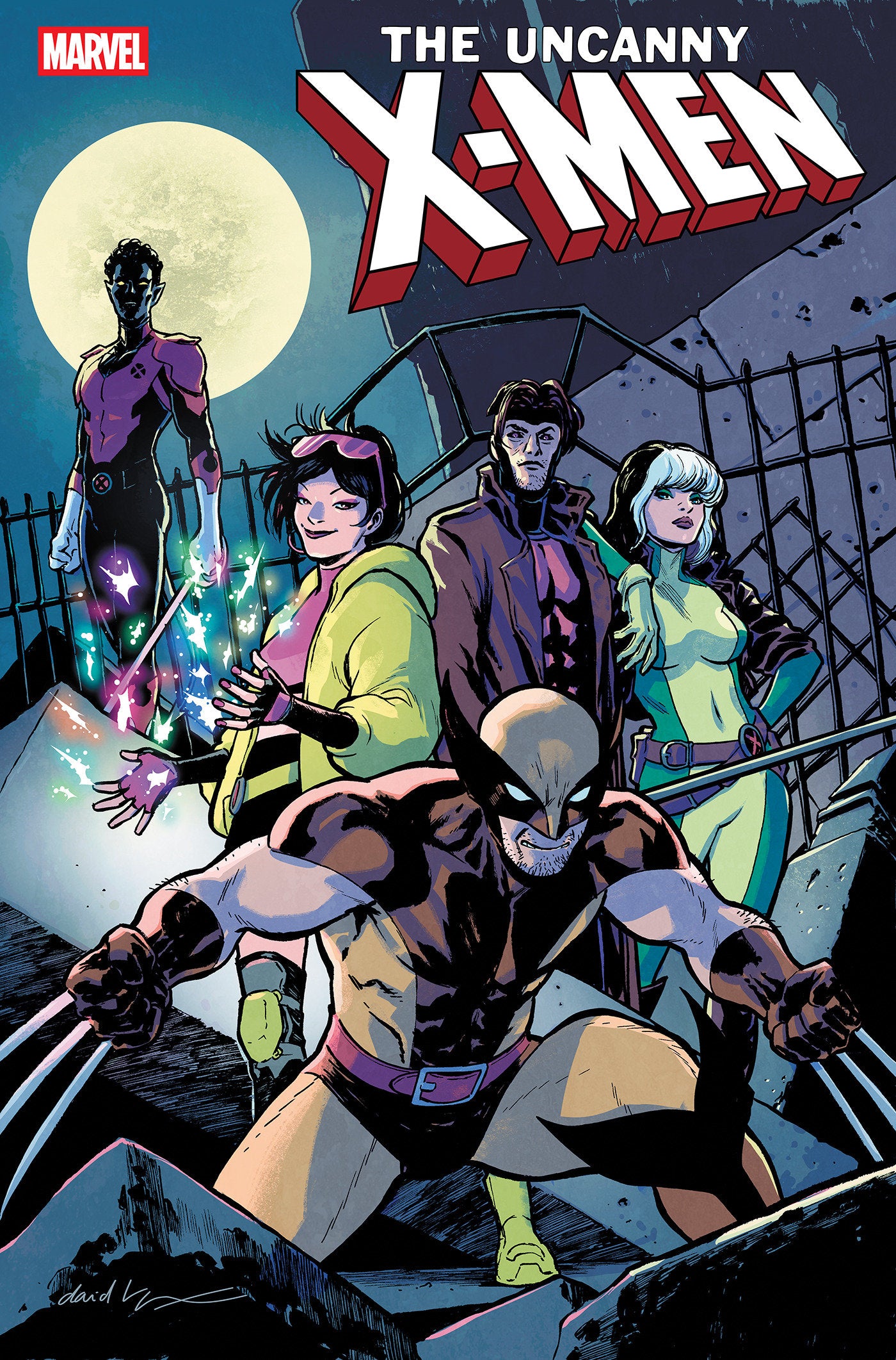 UNCANNY X-MEN #36 DAVID LOPEZ VAR CVR D