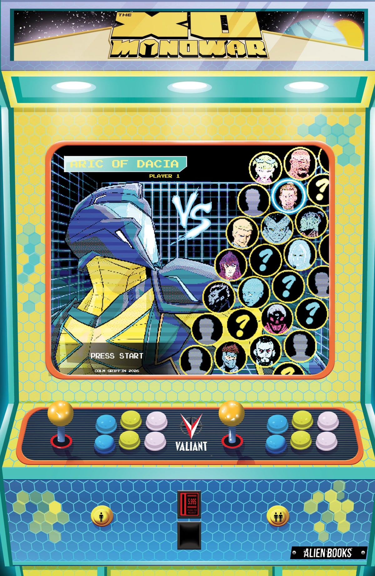 VALIANT BEYOND THE X-O MANOWAR FINALE--THE PILGRIMAGE VAR C GRIFFIN ARCADE VAR CVR C