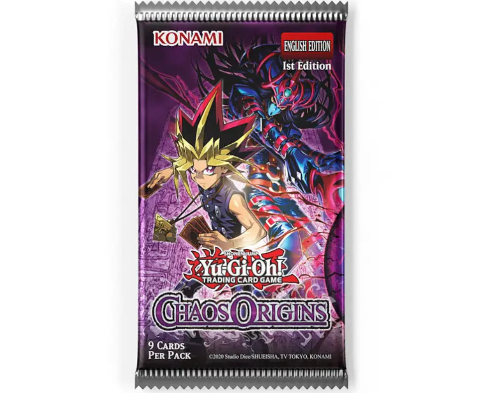 YU-GI-OH CHAOS ORIGINS BOOSTER PACK