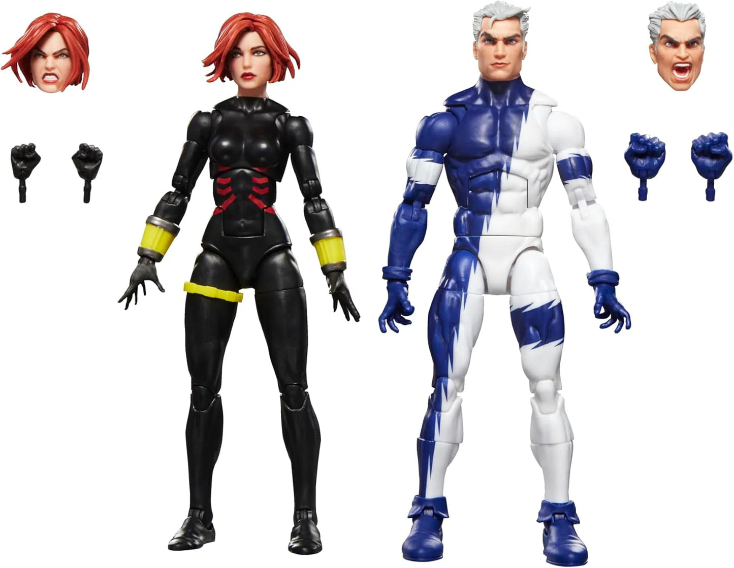 MARVEL LEGENDS BLACK WIDOW QUICKSILVER 2 PACK