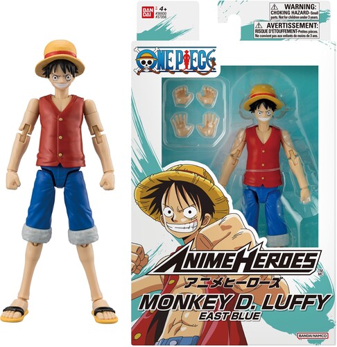 ANIME HEROES ONE PIECE MONKEY D. LUFFY EAST BLUE