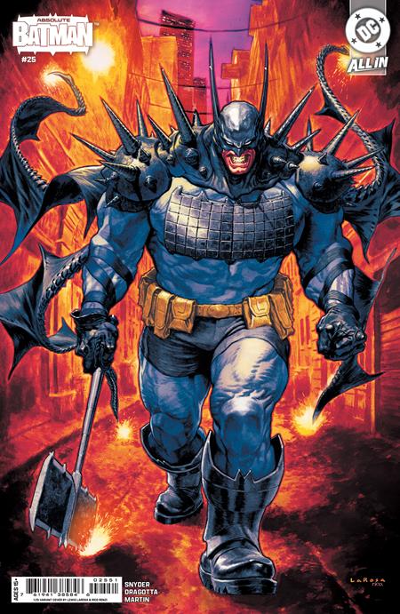 ABSOLUTE BATMAN #25 1:25 INCV LEWIS LAROSA CARD STOCK VAR