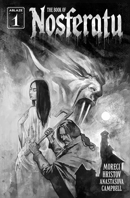 BOOK OF NOSFERATU #1 CVR B TODOR HRISTOV B&W VAR (OF 4)