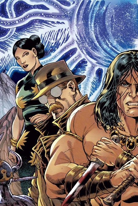 CONAN THE BARBARIAN TIDES OF THE TYRANT KING #2 CVR E JESUS MERINO VIRGIN CARDSTOCK CONNECTING VAR (OF 4)