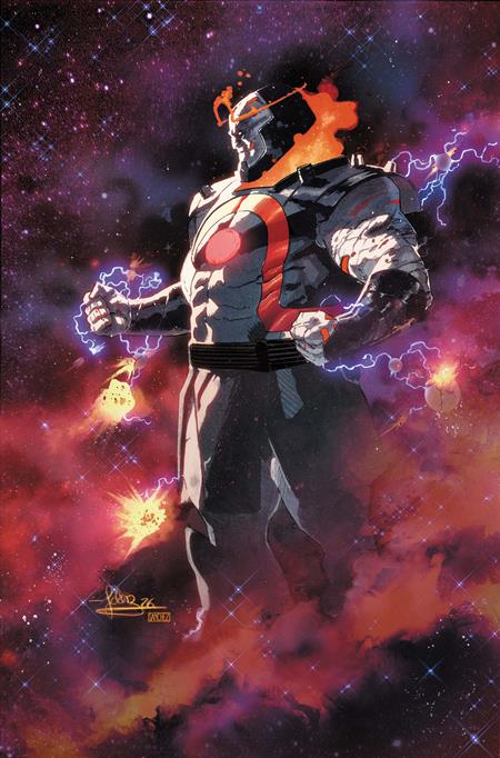 DC ALL IN SAGA DARKSEID VS THE WORLD #1 ONE SHOT CVR C JAVI FERNANDEZ CARD STOCK VAR