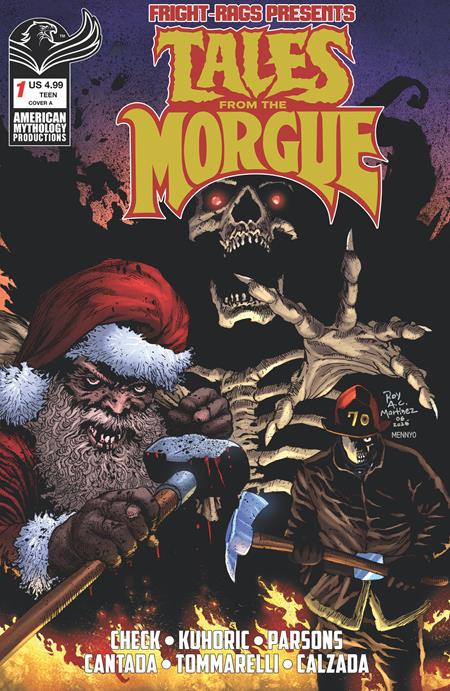 FRIGHT RAGS PRESENTS TALES FROM THE MORGUE #1 ONE SHOT CVR A ROY ALLAN MARTINEZ
