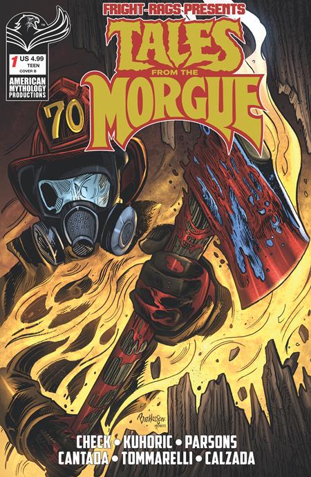 FRIGHT RAGS PRESENTS TALES FROM THE MORGUE #1 ONE SHOT CVR B BUZ HASSON VAR