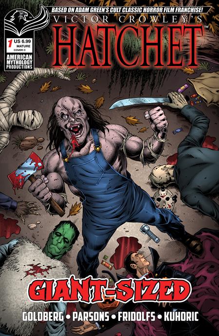 GIANT SIZED HATCHET HALLOWEEN #1 ONE SHOT CVR C RICHARD BONK VAR
