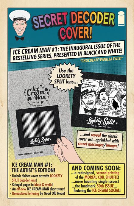 ICE CREAM MAN #1 CHOCOLATE VANILLA TWIST EDITION