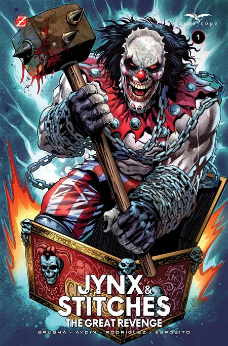 JYNX AND STITCHES THE GREAT REVENGE #1 CVR B HAKAN AYDIN VAR (OF 3)