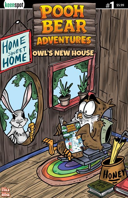 POOH BEAR ADVENTURES OWLS NEW HOUSE #1 ONE SHOT CVR C JEREMY SKARE-KRO O RYAN VAR