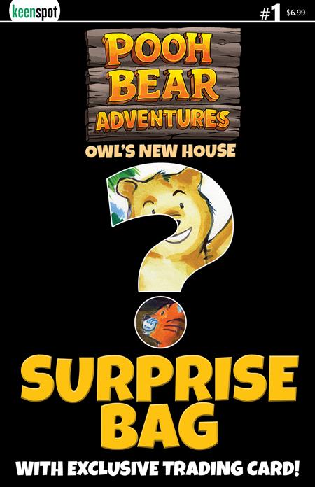 POOH BEAR ADVENTURES OWLS NEW HOUSE #1 ONE SHOT CVR D SURPRISE COVER BAGGED WITH TRADING CARD VAR