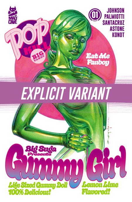 POP KILL BIG CANDY #1 CVR G BRIAN STELFREEZE BLACK BAG CARDSTOCK VAR (OF 4)