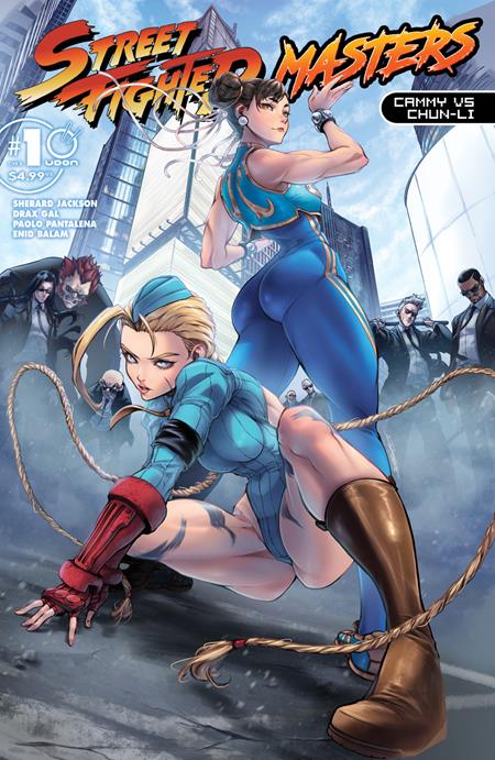 STREET FIGHTER MASTERS CAMMY VS CHUN LI #1 ONE SHOT CVR A DRAX GAL
