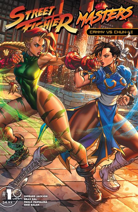 STREET FIGHTER MASTERS CAMMY VS CHUN LI #1 ONE SHOT CVR B PAOLO PANTALENA VAR