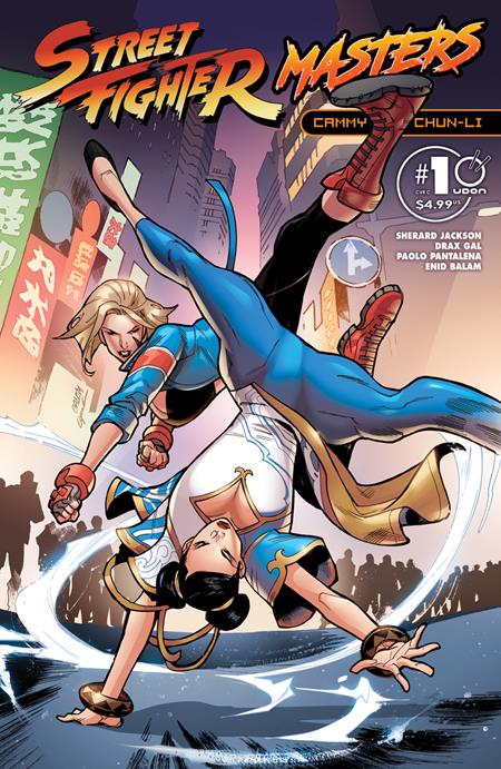 STREET FIGHTER MASTERS CAMMY VS CHUN LI #1 ONE SHOT CVR C ENID BALAM VAR