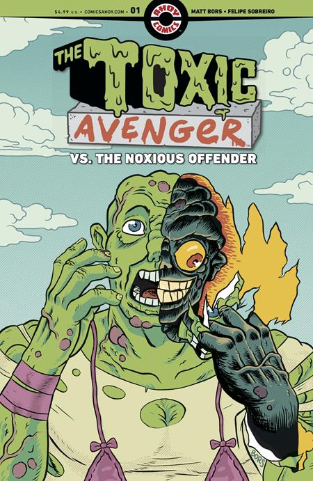 TOXIC AVENGER VS THE NOXIOUS OFFENDER #1 CVR A MATT BORS (OF 5)