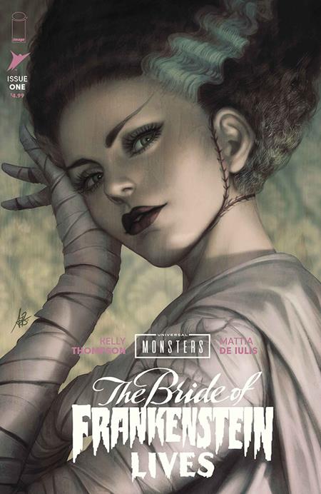 UNIVERSAL MONSTERS THE BRIDE OF FRANKENSTEIN LIVES #1 CVR C STANLEY ARTGERM LAU VAR (OF 4)