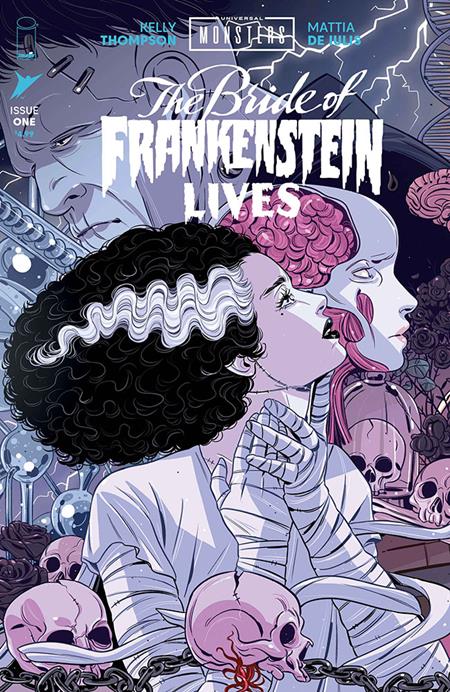 UNIVERSAL MONSTERS THE BRIDE OF FRANKENSTEIN LIVES #1 CVR D LUANA VECCHIO CONNECTING VAR (OF 4)
