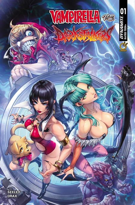 VAMPIRELLA VS DARKSTALKERS SPECIAL #1 ONE SHOT CVR A DRAX