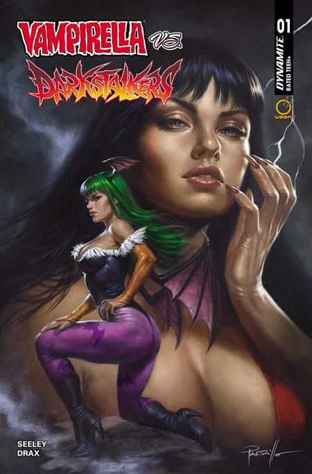 VAMPIRELLA VS DARKSTALKERS SPECIAL #1 ONE SHOT CVR B LUCIO PARRILLO VAR