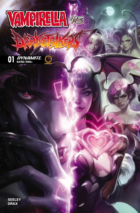 VAMPIRELLA VS DARKSTALKERS SPECIAL #1 ONE SHOT CVR C FRANCESCO MATTINA VAR