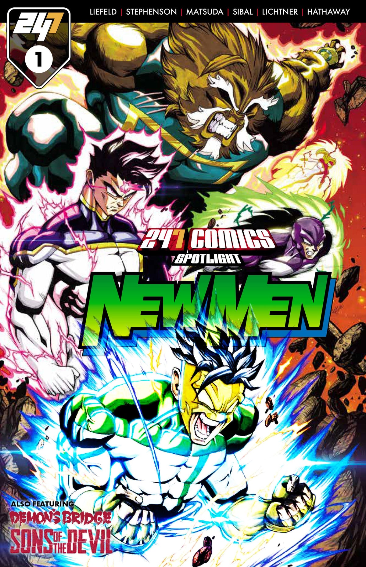 247 COMICS PRESENTS SPOTLIGHT #1 COVER F - NEWMEN MANGA VAR CVR I