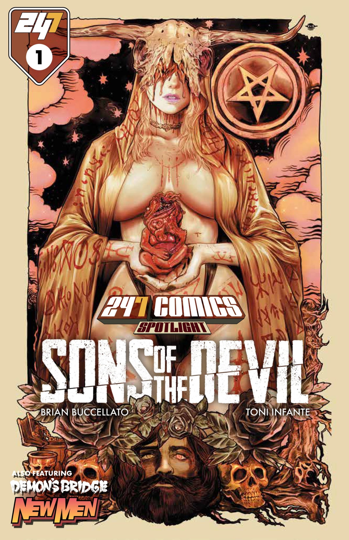 247 COMICS PRESENTS SPOTLIGHT #1 COVER H - SONS OF THE DEVIL MANGA VAR CVR A