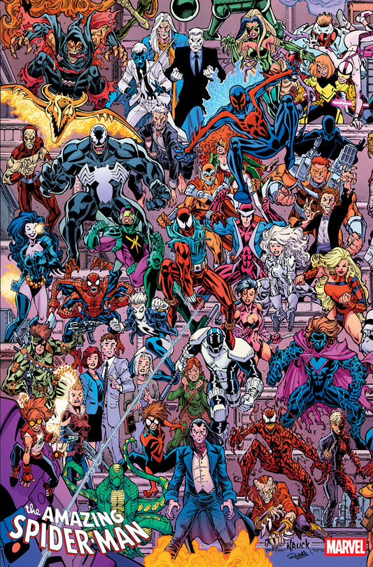 AMAZING SPIDER-MAN #1002 TODD NAUCK 4-PART CONNECTING LEGACY VAR CVR B