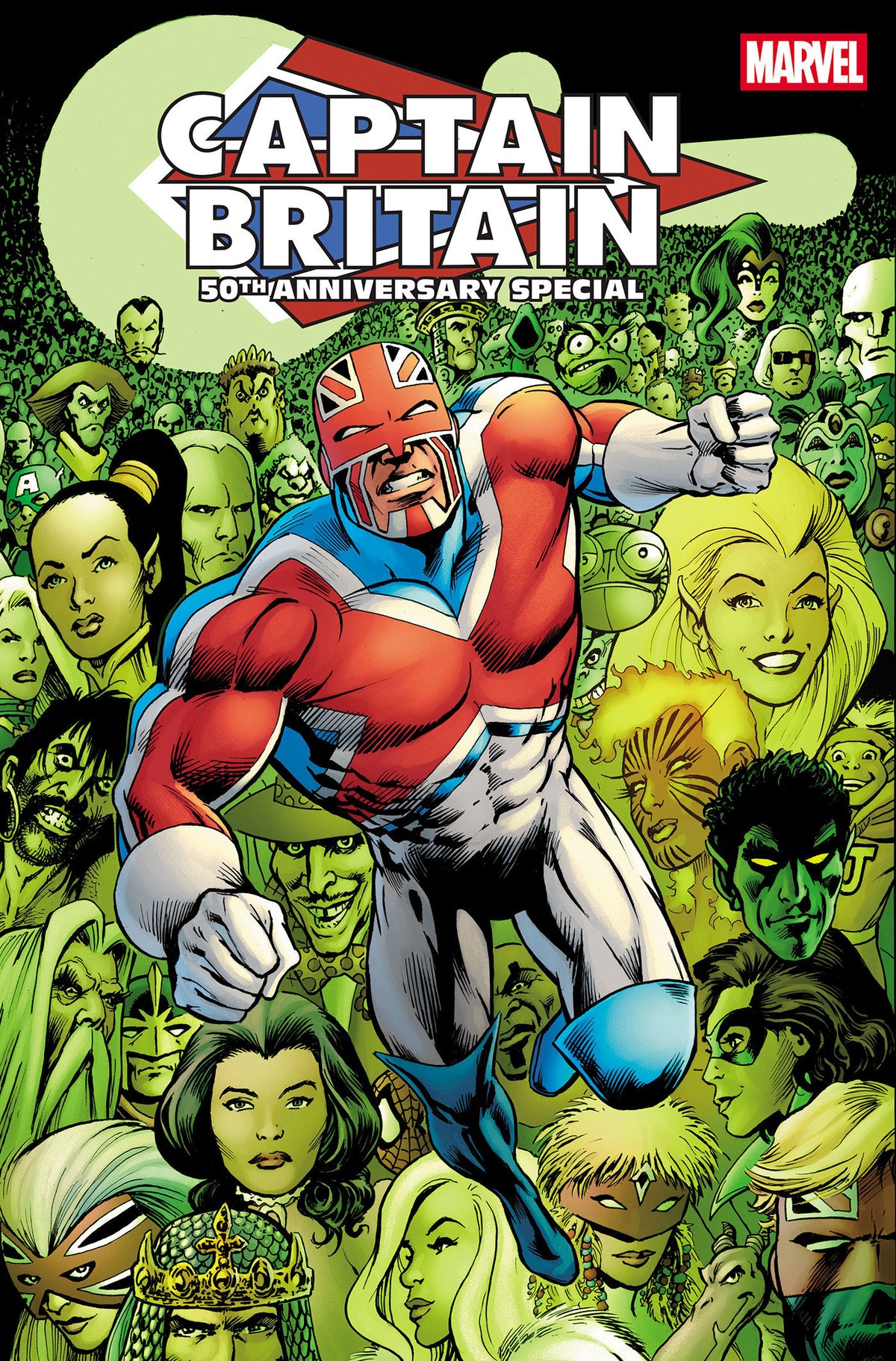 CAPTAIN BRITAIN 50TH ANNIVERSARY SPECIAL #1 CVR A