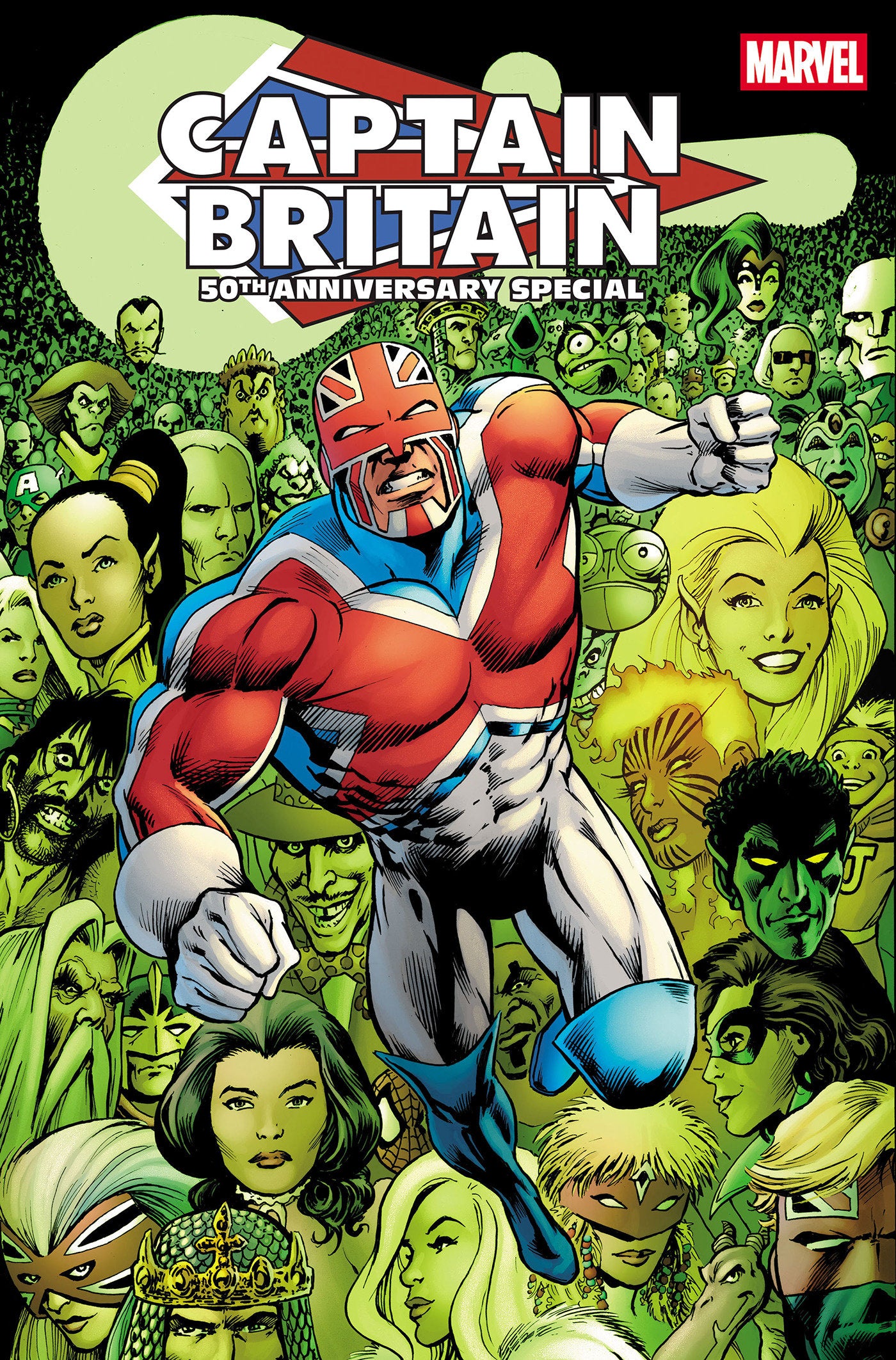 CAPTAIN BRITAIN 50TH ANNIVERSARY SPECIAL #1 CVR A