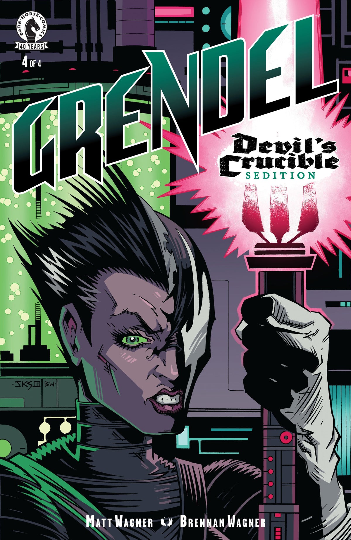 GRENDEL DEVILS CRUCIBLE--SEDITION #4 CVR B JOHN K SNYDER VAR