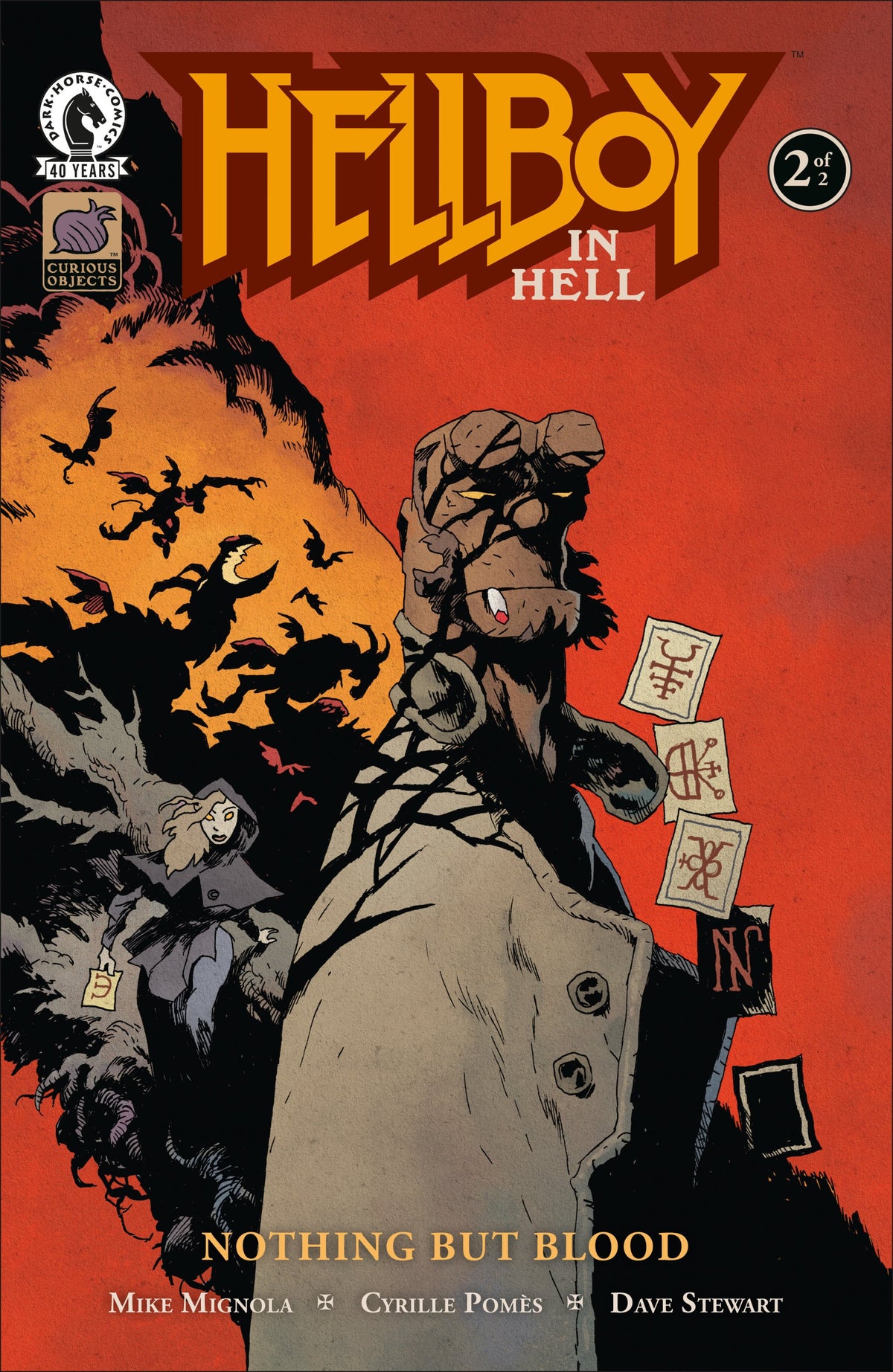 HELLBOY IN HELL NOTHING BUT BLOOD #2 CVR A CYRILLE POMES