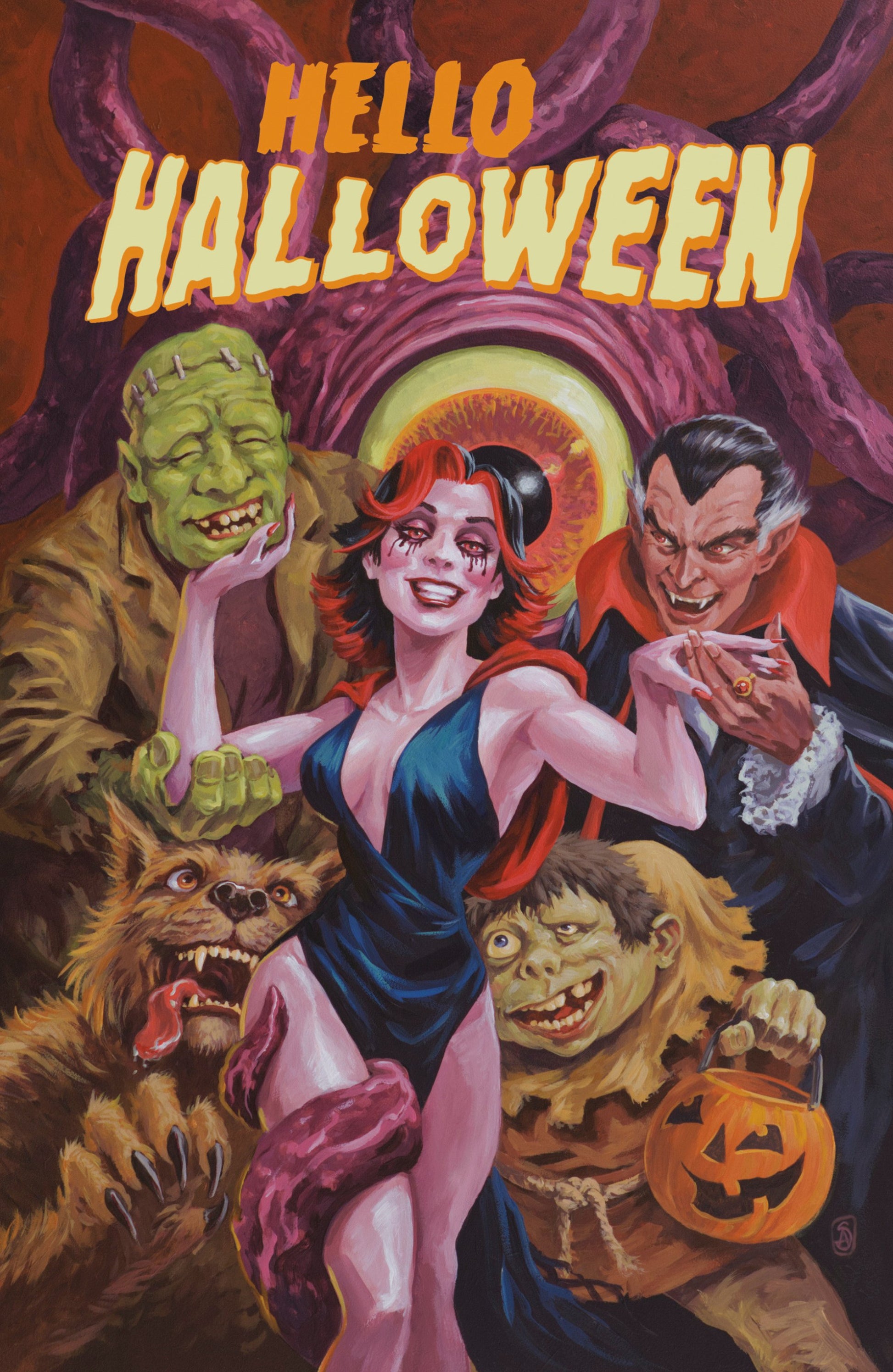HELLO HALLOWEEN #2 C VAR FULL ART ANDRADE CVR C