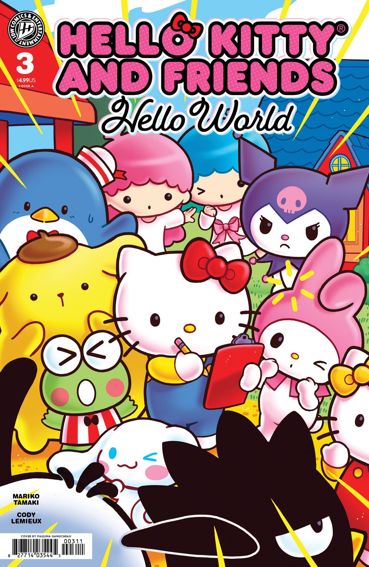 HELLO KITTY AND FRIENDS HELLO WORLD #3 COVER A GANUCHEAU CVR A