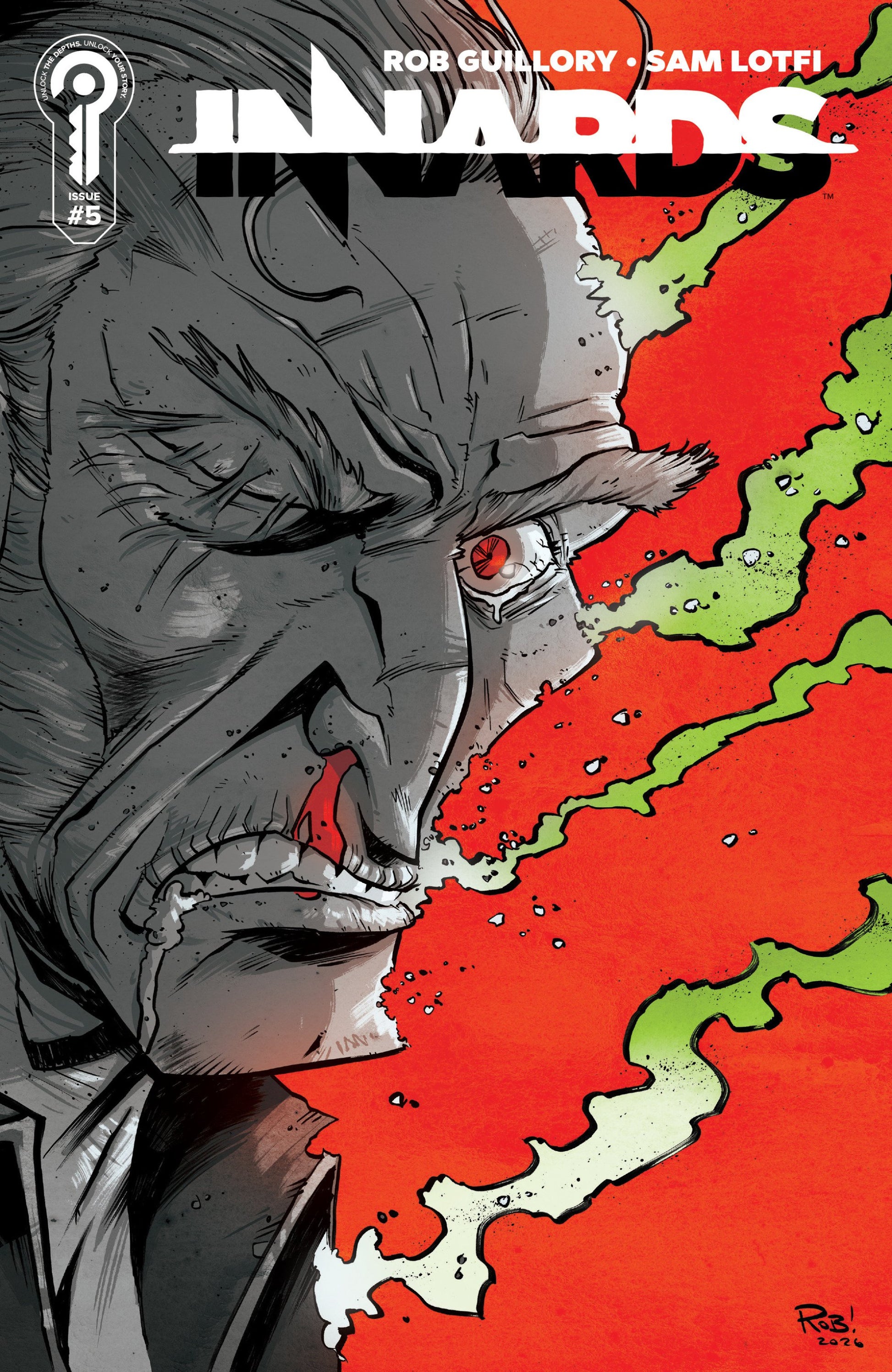 INNARDS #5 COVER B ROB GUILLORY CVR B