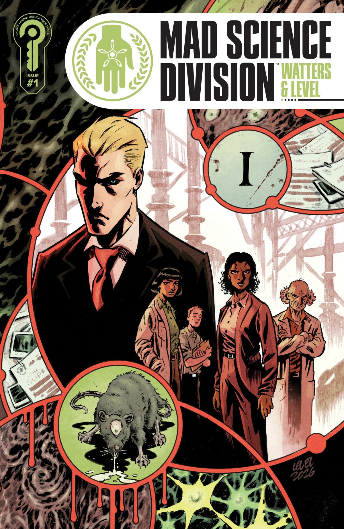 MAD SCIENCE DIVISION #1 COVER A BRIAN LEVEL CVR A