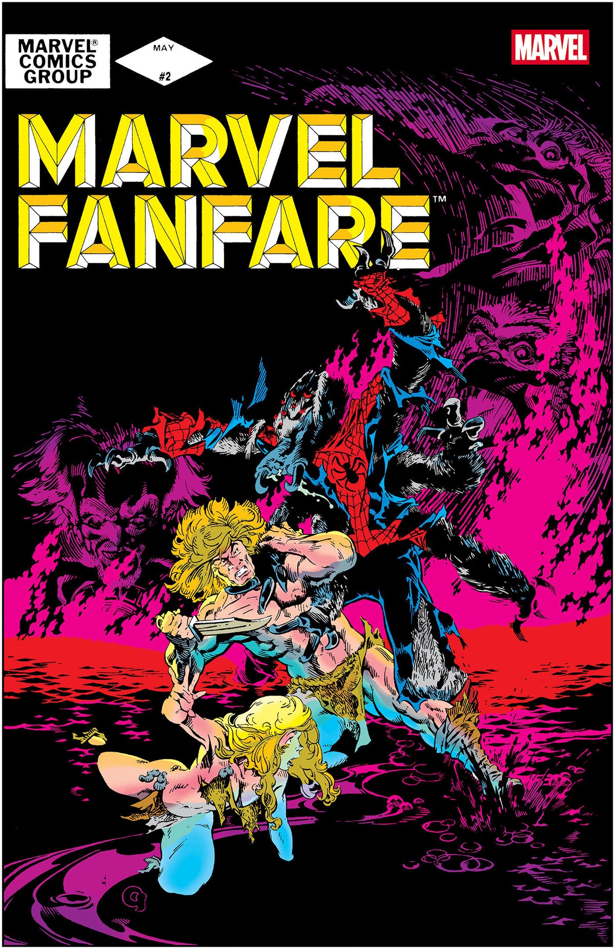 MARVEL FANFARE #2 FACSIMILE EDITION CVR A