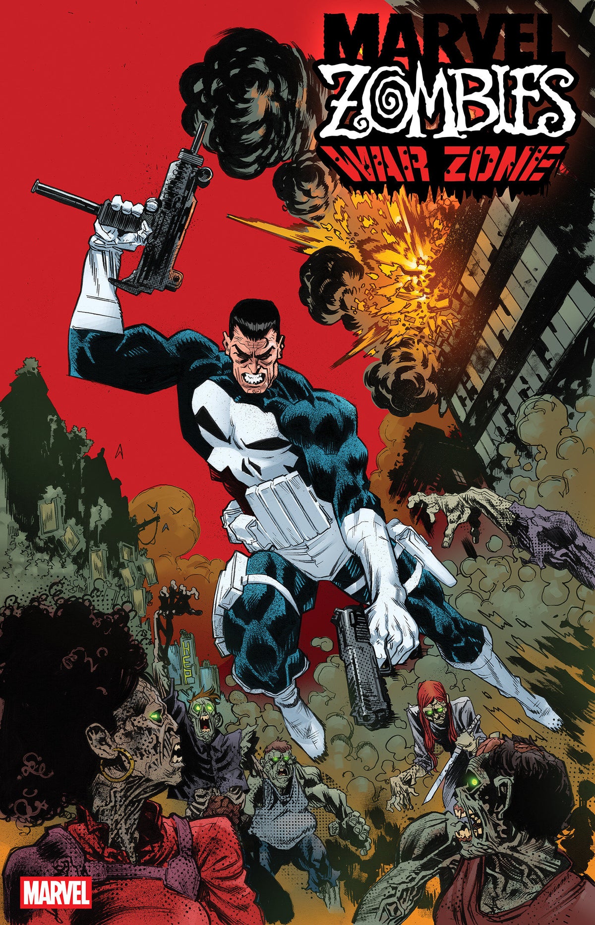 MARVEL ZOMBIES WAR ZONE #2 SCOTT HEPBURN VAR CVR B
