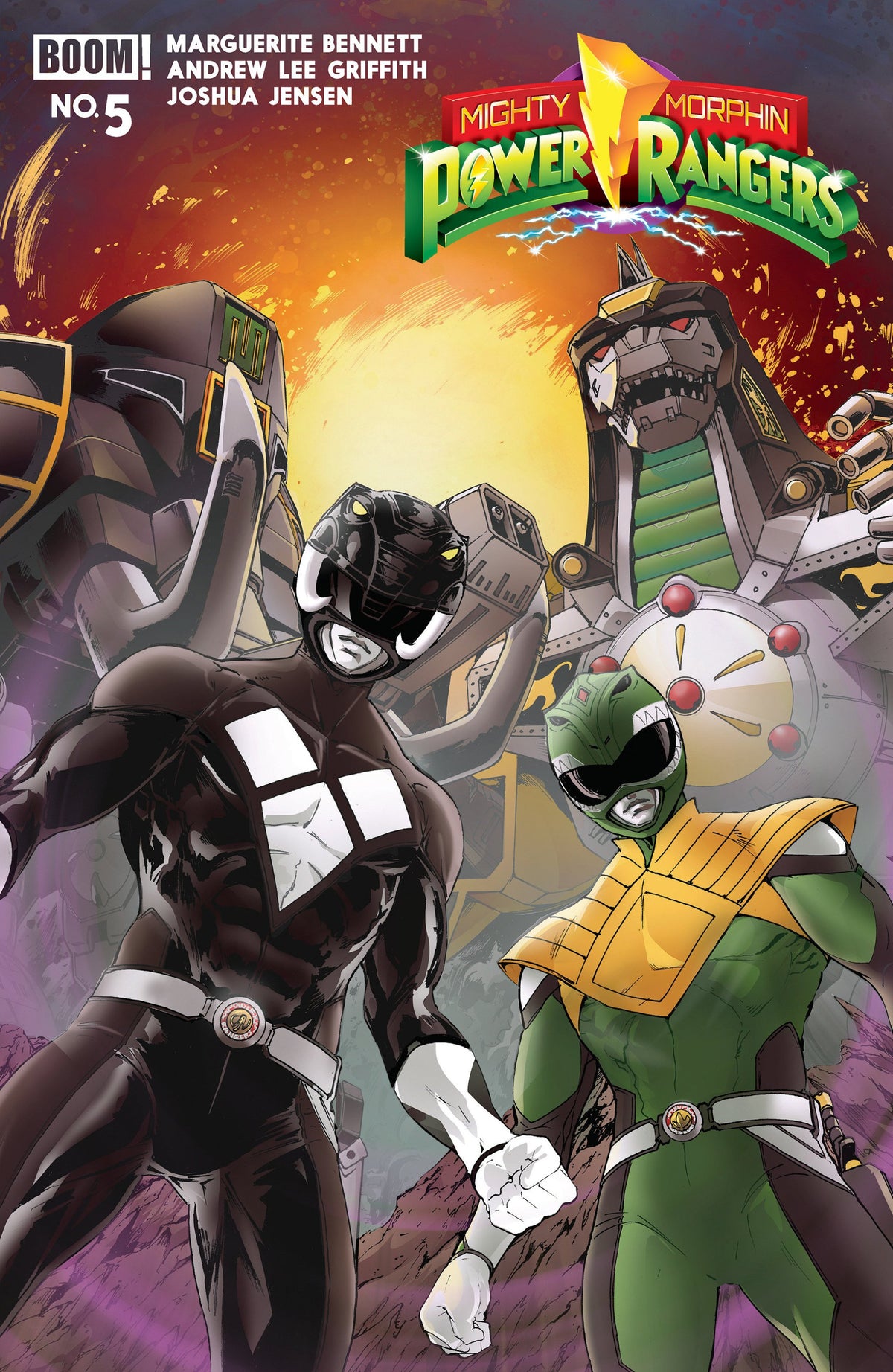 MIGHTY MORPHIN POWER RANGERS 2026 #5 B VAR DRESSED GRIFFITH CVR B