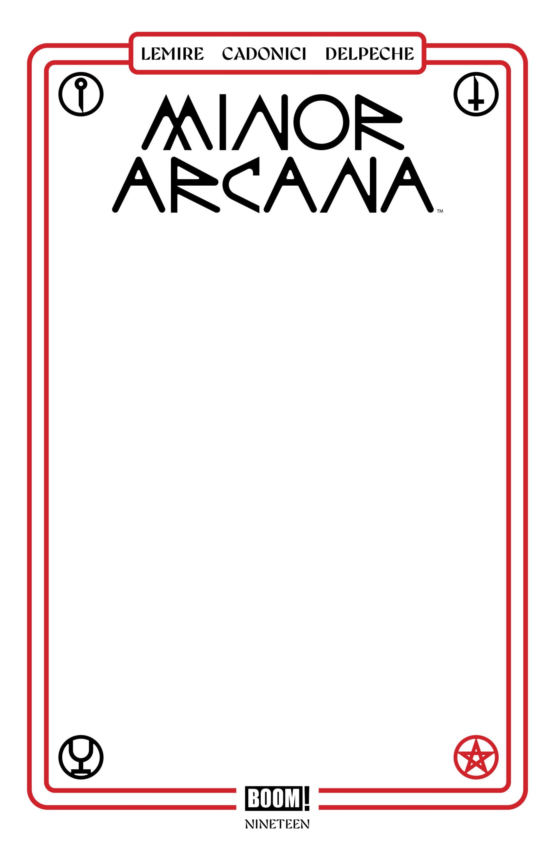 MINOR ARCANA #19 C BLANK SKETCH VAR