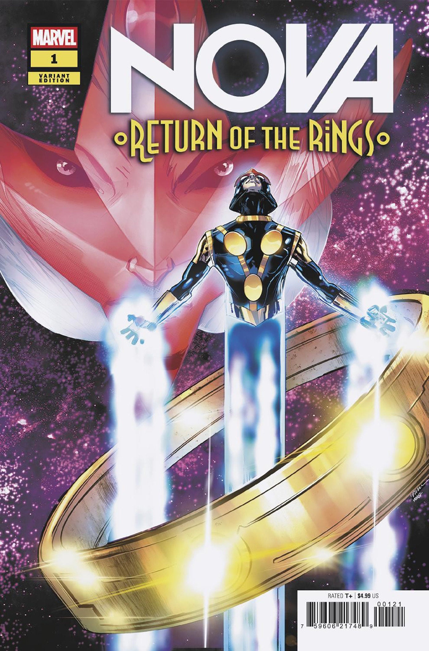 NOVA RETURN OF THE RINGS #1 PHIL JIMENEZ VAR CVR B