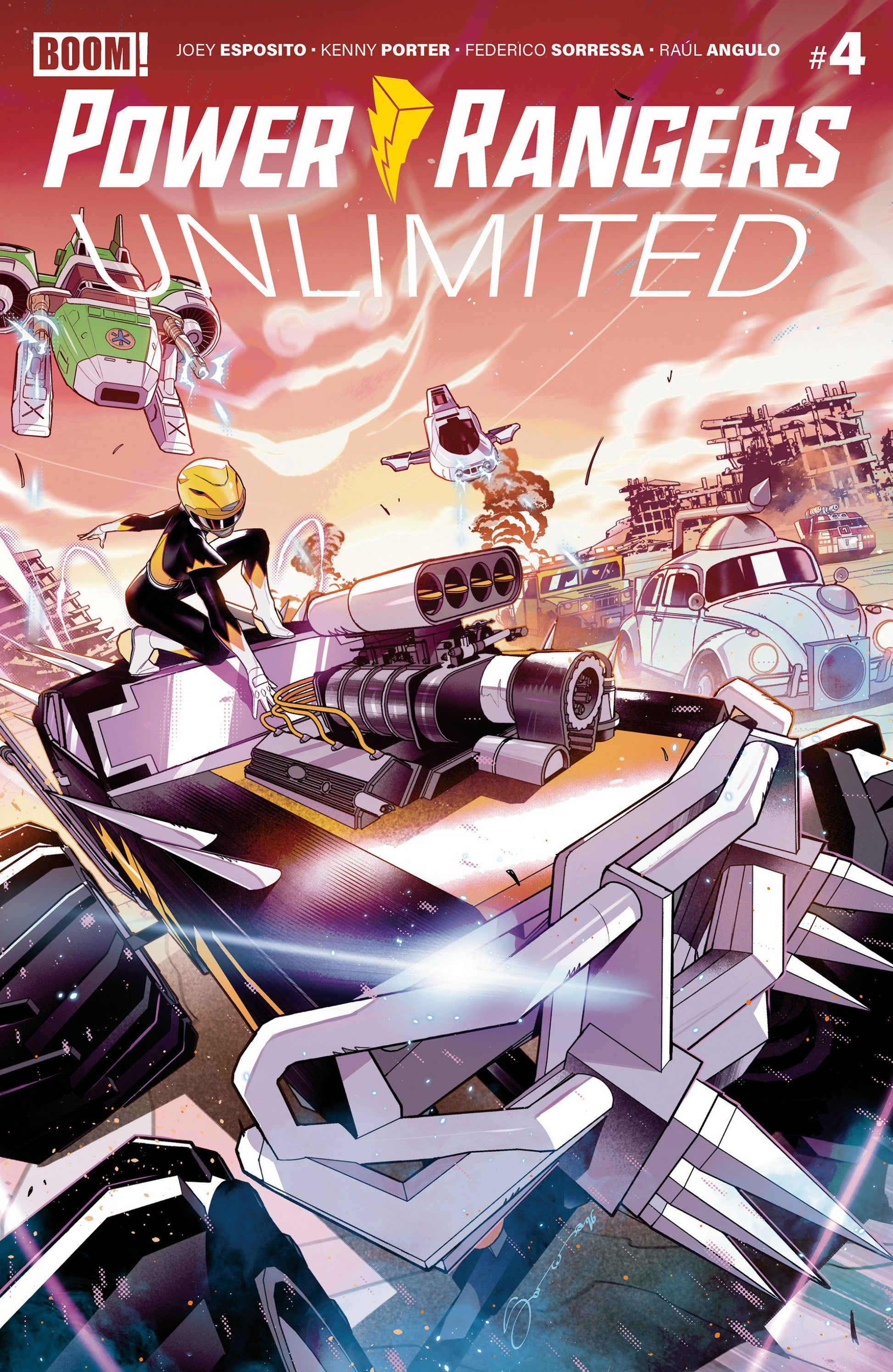 POWER RANGERS UNLIMITED #4 A MAIN DRESSED SORRESSA CVR A