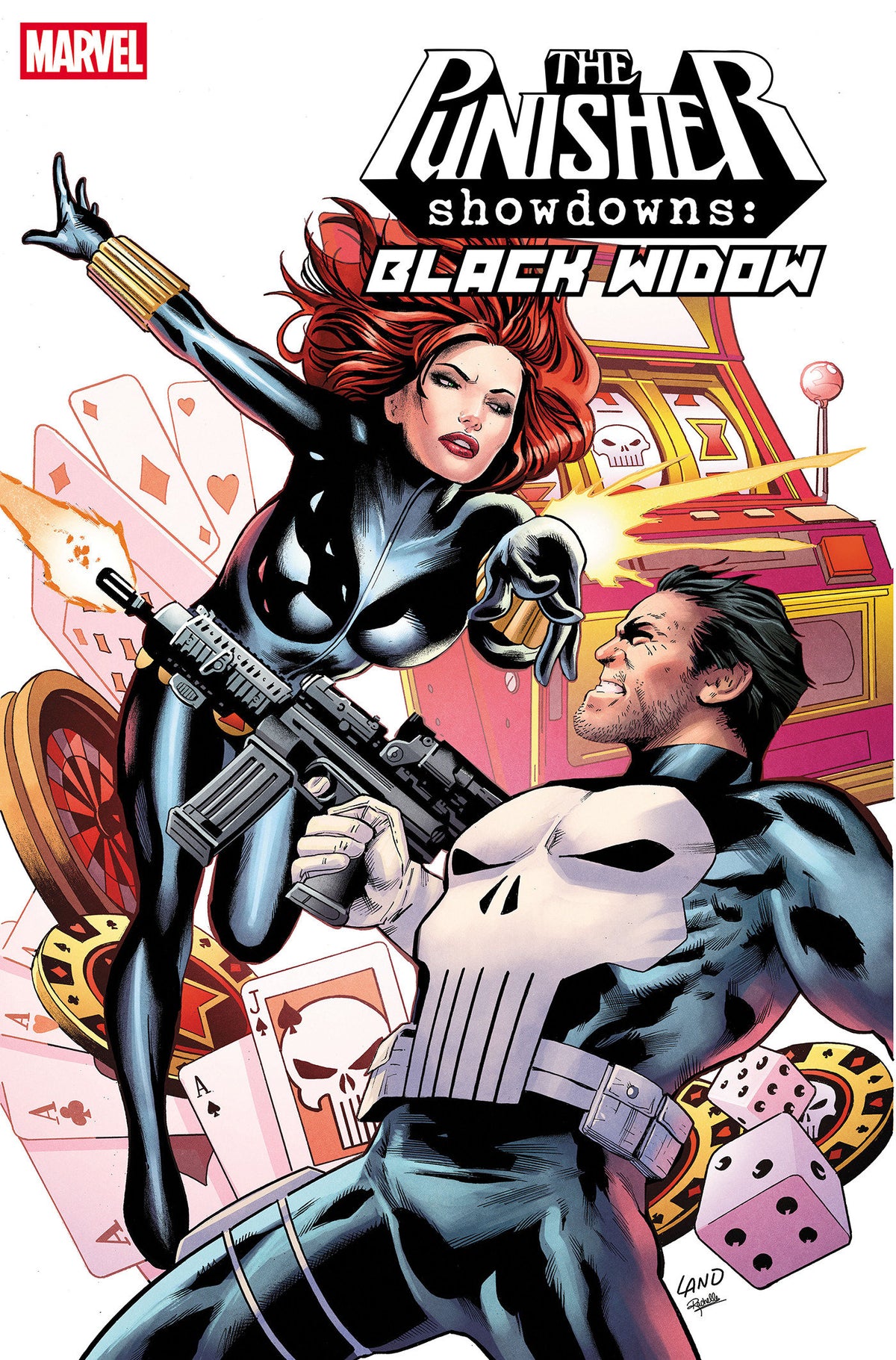 PUNISHER SHOWDOWNS BLACK WIDOW #1 CVR A