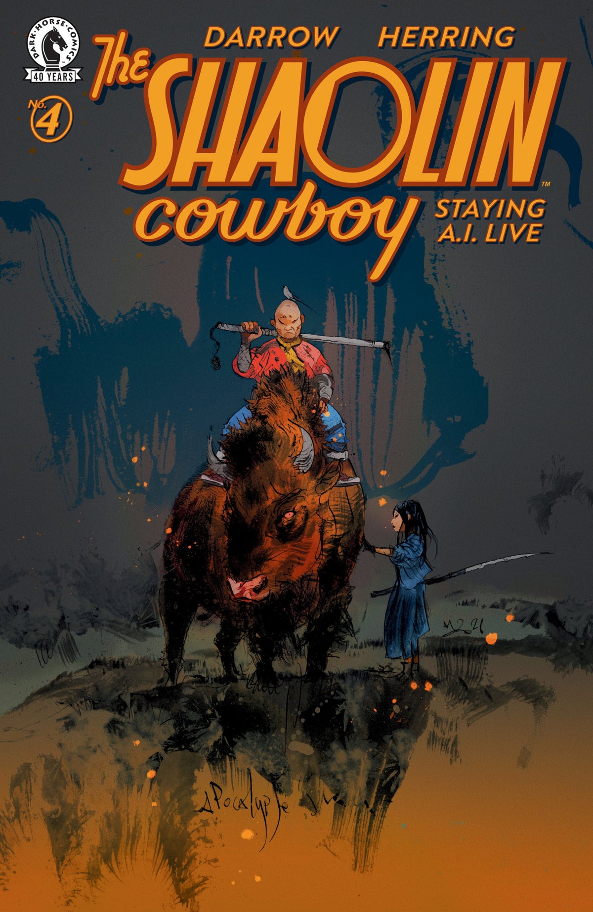 SHAOLIN COWBOY STAYING AILIVE #4 CVR C NICOLAS NEMIRI