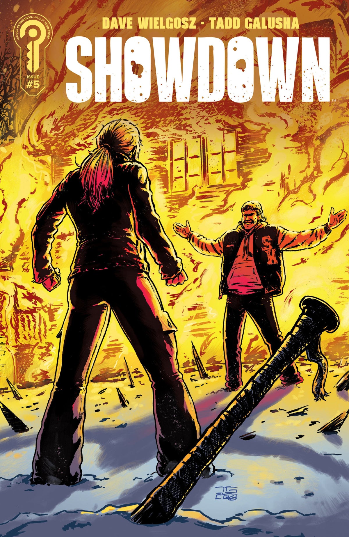 SHOWDOWN #5 COVER B TADD GALUSHA CVR B