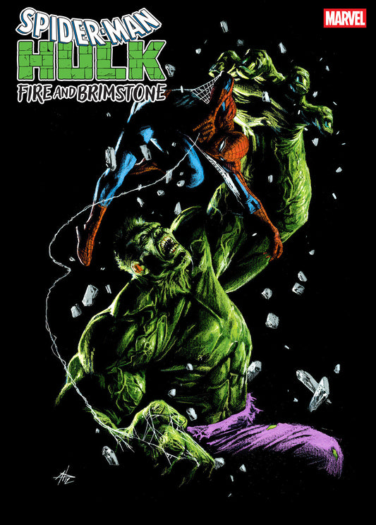 SPIDER-MAN HULK FIRE AND BRIMSTONE #3 GABRIELE DELLOTTO VAR CVR B