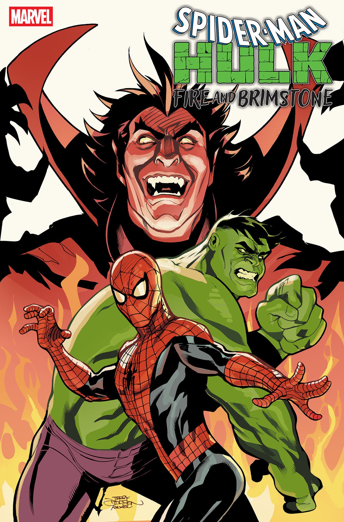 SPIDER-MAN HULK FIRE AND BRIMSTONE #3 TERRY DODSON VAR CVR C