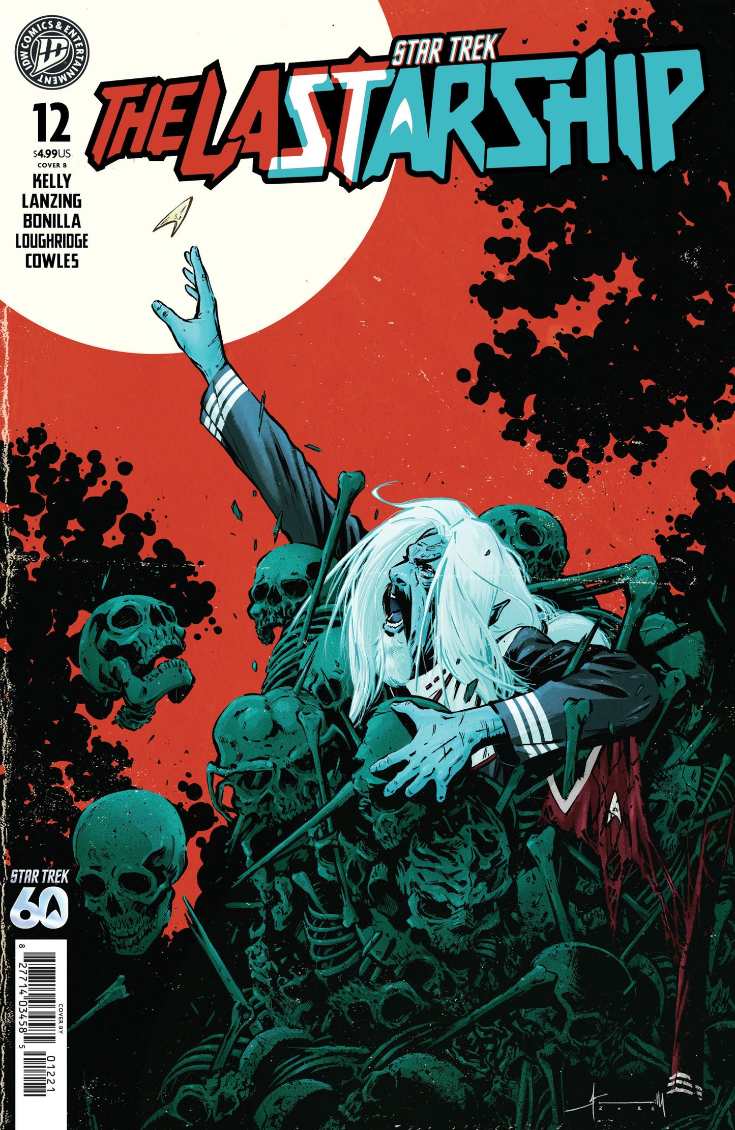 STAR TREK THE LAST STARSHIP #12 VAR B BONILLA CVR B